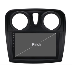 HIZPO KXRNSDR91 9" Android 13 Autorádio Dacia Logan 2, Sandero 2 Varianta: Rámeček typu B, Model: S9008 (8+128GB) CHR2142_R2