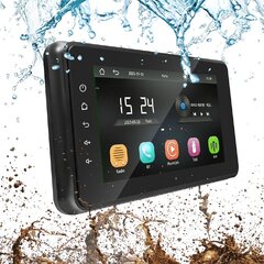 Voděodolné autorádio s 8" LCD/USB/Bluetooth/CarPlay/AndroidAuto/IP6X scc280caIP