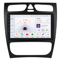 HIZPO KXBZC91 Autorádio 9" Android 13 pro Mercedes CLK, A, Viano, Vaneo Model: S9008 (8+128GB) CHR1808