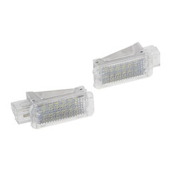 LED osvětlení interiéru VW, Audi, Seat, Škoda, Lamborghini, červené 961vw03red
