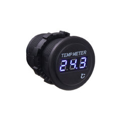 Digitální teploměr 12/24V modrý 34586B