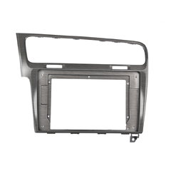 2DIN Rámeček pro Volkswagen Golf VII s kabeláží a CANBUS - Stříbrný CB032