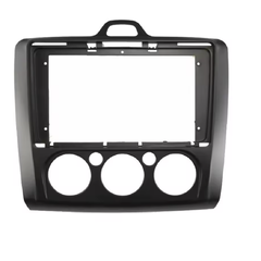 Rámeček s napájecím kabelem pro 9" autorádio Ford Focus 2 / manuální klimatizace černý CHRKXFDFCS92B