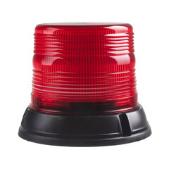 LED maják, 12-24V, červený, pevná montáž, ECE R10 wl62Efixred LED maják, 12-24V, červený, pevná montáž, ECE R10 wl62Efixred