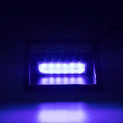 PREDATOR LED vnitřní, 6x LED 5W, 12/24V, modrý, ECE R65 kf738blu