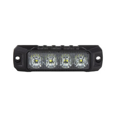 PROFI výstražné LED světlo vnější, bílé, 12-24V, ECE R10 CH-040W
