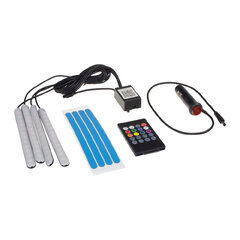 LED ambientní osvětlení RGB 12V, 4 pásky 95RGB-SET23cl