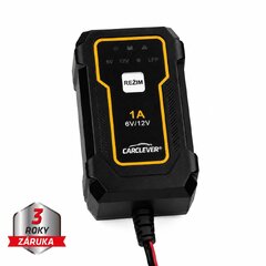 Kompaktní autonabíječka CARCLEVER 6V/1A & 12V/1A + 12V LifePO4 35825