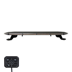 SLIM LED rampa 770mm, oranžová, 12-24V, 36+96LED, ECE R65 sre5slim-770