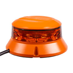 Robustní oranžový LED maják, oranž.hliník, 36W, ECE R65 wl402