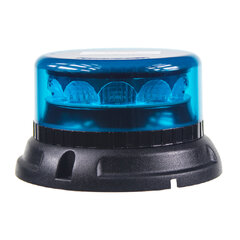PROFI LED maják 12-24V 12x3W modrý 133x76mm, ECE R65