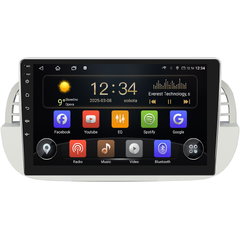 Isudar 2DIN autorádio T72-IEV212 Android, Fiat 500 T72-UN04M/A7829
