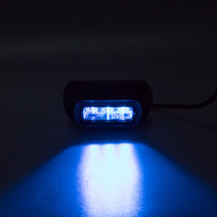 PROFI výstražné LED světlo vnější, modré, 12-24V, ECE R65 911-620blu