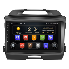 Isudar 2DIN autorádio T72-IEV146 Android, Kia Sportage 3 T72-UN08M/A7172.