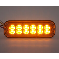 PREDATOR 12x4W LED, 12-24V, oranžový, ECE R65 br012A