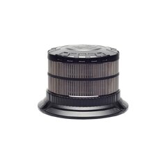 LED maják, 12-24V, 16xLED oranžový, pevná montáž, smoke, ECE R65 wl829SMfix