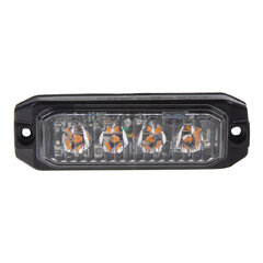 PROFI SLIM výstražné LED světlo vnější, oranžové, 12-24V, ECE R65 ch-04