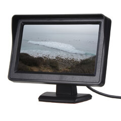 LCD monitor 4,3" černý na palubní desku 80054
