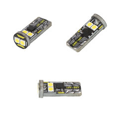 LED T10 bílá, 10-35V, 6LED/3030SMD CAN-Bus 952038cb