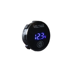 Digitální voltmetr 5-36V modrý s ukazatelem stavu baterie 34571B