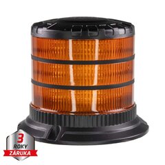 LED maják, 12-24V, 24xLED oranžový, pevná montáž, ECE R65 wl828fix