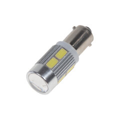 LED BA9s bílá, 12-24V, 10LED/5730SMD 95174