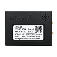 2DIN Hiworld CANBUS dekodér FTF1.20 (Buzzer) - Fiat, Citroën CC045