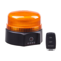 AKU LED maják, 36xLED oranžový, dálkové ovládání, magnet, ECE R65 wlbat812re