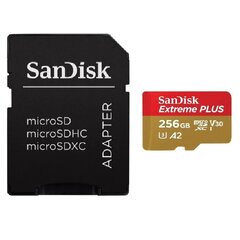 SD CARD 256GB Mikro SD s adaptérem SD CARD 256GB