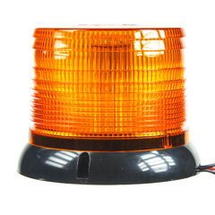 LED maják, 12-24V, oranžový
