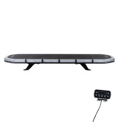 LED rampa 1040mm, oranžová, 12-24V, ECE R65, ovladač s kontrolou zvoleného režimu sre1-1040con1