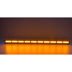 LED světelná alej, 40x LED 3W, oranžová 1210mm, ECE R10