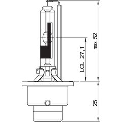 x OSRAM 12V D2R 35W xenarc CB intense (1ks) os66250cbi
