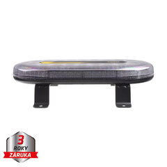 Mini LED rampa, oranžová, 60xLED, 12-24V, ECE R65, pevná montáž sre2-869fixH