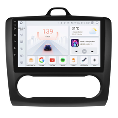 HIZPO KXFDFCS91/92 Autorádio 9" Android 13 pro Ford Focus 2 Barva: Černá, Ovládání klimatizace: Digitální klimatizace, Výkonnostní varianta: S9008 (8+ CHR2229_TMA2