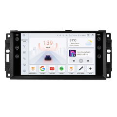 HIZPO JEEP7001 Autorádio 7“ Android pro Jeep / Chrysler / Dodge / Chevrolet Model: 6SJEEP7001P (6+64GB) CHR6SJEEP7001P
