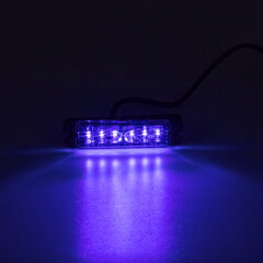 LINEAR LED 6x5W LED, 12-24V, modrý, ECE R65 kf703blu