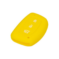 Silikonový obal pro klíč Hyundai a Kia 3-tlačítkový, žlutý 481hy104yel