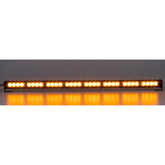 LED světelná alej, 32x 3W LED, oranžová s displejem 910mm, ECE R10