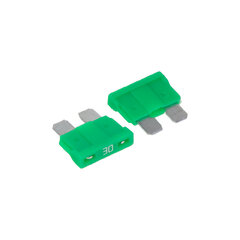 Pojistka nožová - 30A s LED, 10ks 4300130LED