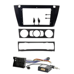 KXBMWE9091 Rámeček s napájecím kabelem pro 9" autorádio do BMW E90 CHR1631
