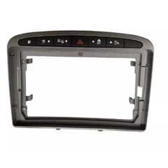 KXPG40891 Rámeček s napájecím kabelem pro 9" autorádio Peugeot 308, 408, RCZ Šedý rámeček: Šedý rámeček CHR2493_SED