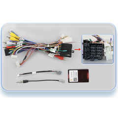 HIZPO MH-HW-045 KIA Sportage - Redukce pro tovární parkovací kameru CHR1307