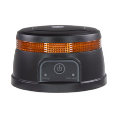 AKU LED maják, 24x1W oranžový, magnet wlbat310