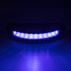PROFI výstražné LED světlo vnější, modré, 12-24V, ECE R10 911-c9blu