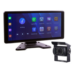 Set monitor 10,36" 1x 4PIN s Apple CarPlay, Android auto, Bluetooth, + kamera + 15m kabel ds-136caset