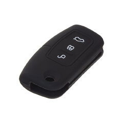 Silikonový obal pro klíč Ford 3-tlačítkový, černý 481fo102bla