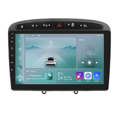 HIZPO KXPG40891 Autorádio 9" Android pro Peugeot 308, 408, RCZ Barva rámečku: Šedá, Model: P9002CP (2+32GB) CHR642_SED