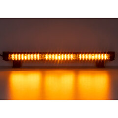 LED alej voděodolná (IP67) 12-24V, 27x LED 1W, oranžová 484mm kf77-484