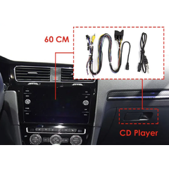 Prodlužující kabel pro VW ŠKODA SEAT s jednotkou v příhrádce CHR1366